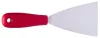 Spakli PIROS, rozsdamentes kemény pengével 80x115/220mm Kobra