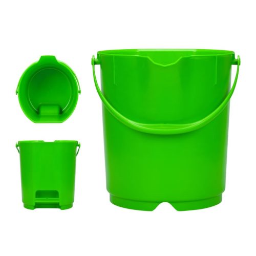 Élelmiszeripari vödör ZÖLD 15 liter  Kobra