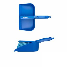 Szemeteslapát szett PP,KÉK 310x185mm Kobra