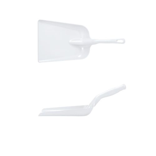 Lapát rövid nyéllel, PP 270x320/540mm FEHÉR Kobra