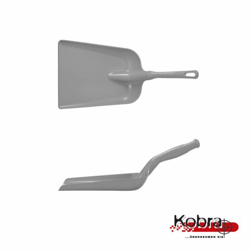 Lapát rövid nyéllel, PP 270x320/540mm SZÜRKE Kobra