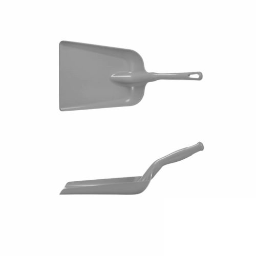 Lapát rövid nyéllel, PP 270x320/540mm SZÜRKE Kobra