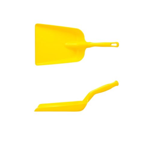 Lapát rövid nyéllel, PP 270x320/540mm SÁRGA Kobra