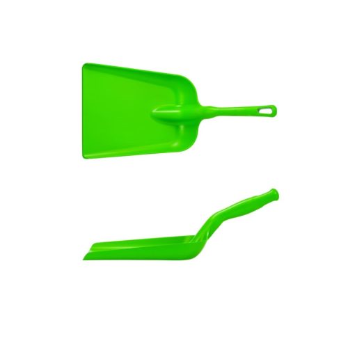 Lapát rövid nyéllel, PP 270x320/540mm ZÖLD Kobra