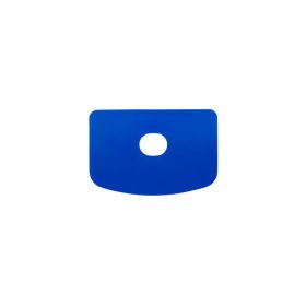 Habkártya fogólyukkal PP KÉK 146x98mm Kobra