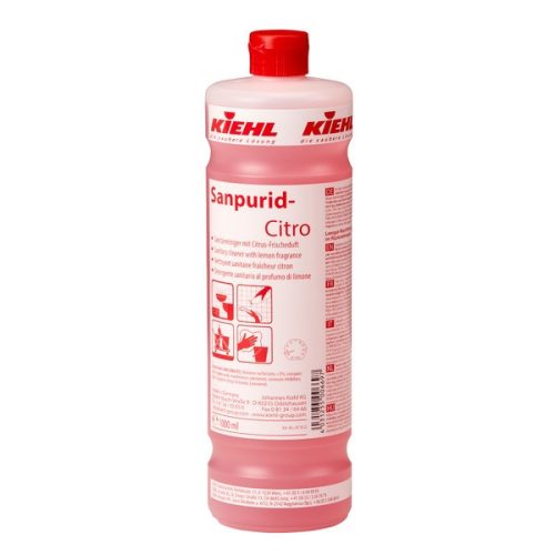 Sanpurid Citro szaniter tisztító friss citrus illattal 1 liter,