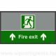 Fire Exit Up Biztonsági Beltéri szennyfogó szőnyeg 85x150cm