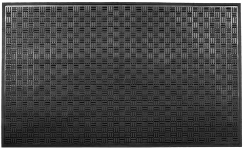 Kleen-Scrape Gumi szőnyeg Chequerboard mintázattal 85x150cm