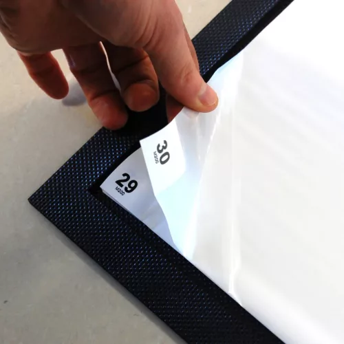 Sticky Mat ragacsos szőnyeg FEHÉR 115x90cm 60 réteg/szőnyeg (4szőnyeg/karton)