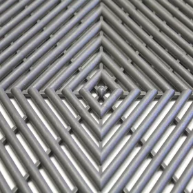 Kleen-Tile uszodai szőnyeg 30,4x30,4cm Szürke