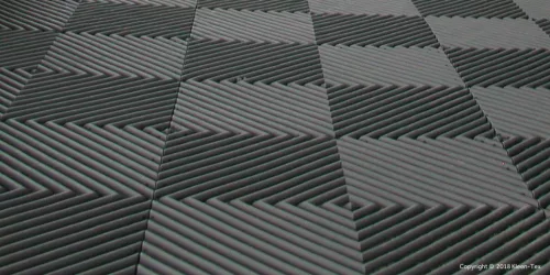 Kleen-Tile uszodai szőnyeg 30,4x30,4cm Szürke