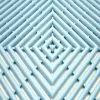 Kleen-Tile uszodai szőnyeg 30,4x30,4cm Pasztelkék