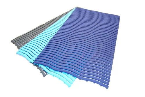 Kleen-Wave uszodai szőnyeg 58x100cm Sötétkék