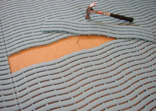 Kleen-Wave uszodai szőnyeg 58x100cm Szürke