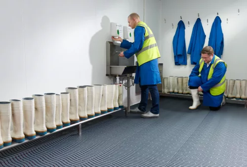 Kleen-Wave uszodai szőnyeg 58x100cm Szürke