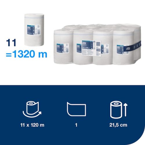 MINI TORK Standard 415  kéztörlö fehér 11db/karton M1 rendszer Tork Advanced