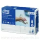 Tork Premium Extra Soft Interfold kéztörlő 2rétegü fehér 21csom./karton  lila levélmintával