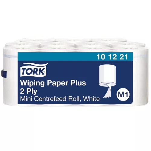 Mini Tork Plus kéztörlő 2réteg fehér  (11 db/karton) M1 rendszer