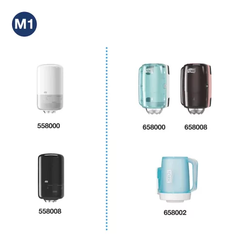 Mini Tork Plus kéztörlő 2réteg fehér  (11 db/karton) M1 rendszer