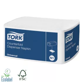   Aadagolós szalvéta 33x30cm  N1 rendszer. 7200lap/karton Tork Universal