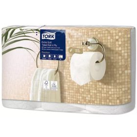   Tork Premium Extra Soft  kistekercses 4 réteg toalettpapír fehér 150lap/tek 42db/karton - 110406 Tork extra Soft