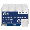 Tork kistekercses toalettpapir, fehér, 2 rétegü, (64db/karton)