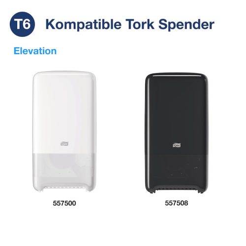 Kompakt tekercses toalettpapír, 3 réteg, 27tekercs/karton T6 Ren