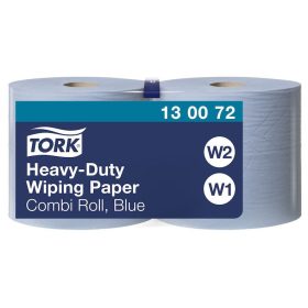   Tork nagy teljesítményű törlőpapír, kék Tork 430, 2 rétegű, 2 tekercs/karton
