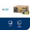 Tork Premium Speciális színkódolt törlőkendő sárga 40lap/csom