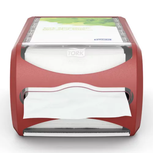 Tork Xpressnap pultra tehető szalvéta adagoló piros N4 rendszer