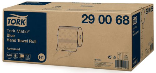 Hand Towel Blue Matic 2ply, 6roll/karton Tork Advanced