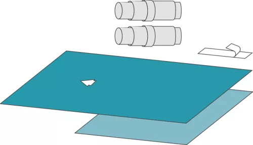 Dental szett 22 db/csomag, (2x22db/karton) BARRIER Mölnlycke Healtcare