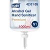 Tork Premium alkoholos folyékony kézfertőtlenítő gél*, 1Liter (6db/kart.) S1 Rendszer / UN1170 (LQ)