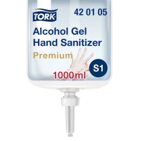   Tork Premium alkoholos folyékony kézfertőtlenítő gél*, 1Liter (6db/kart.) S1 Rendszer / UN1170 (LQ)