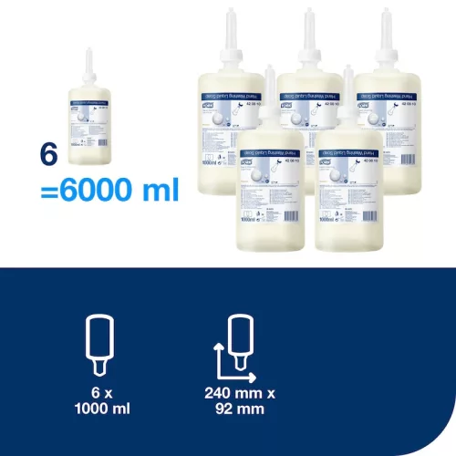 Folyékony szappan kézmosáshoz 1 liter, 6db/karton Tork Premium