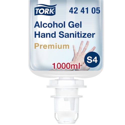 Tork Premium alkoholos kézfertőtlenítő gél 1Liter S4 Rendszer ÚJ! (6db/kart.)