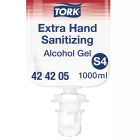   Tork alkoholos extra kézfertőtlenítő gél S4 1Liter S4 Rendszer ÚJ! (6db/kart.)