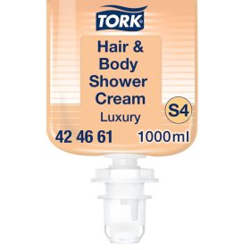   Tork  Premium Hair and BODY folyékony szappan tusoláshoz 1 liter S4 rendszer ( 6db/kart.) 