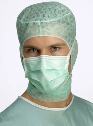 Barrier Sebészeti szájmaszk megkötős ZÖLD TYPE IIR 50db/doboz (12doboz,kart.) Mölnlycke