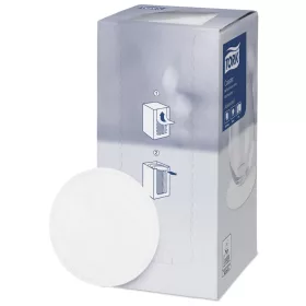   Poháralátét fehér kerek szélű 8 rétegű 250db/csomag, 12csom/kart