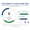 Reflex PLUS Kék törlőpapír Plusz 2 réteg M4 rendszer Tork Advanced