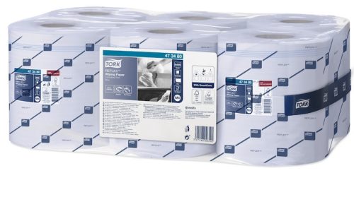 Reflex törlőpapír KÉK 1 réteg belsőmagos ( 6tek./kart.)  M4 rendszer Tork Premium