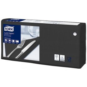   Szalvéta FEKETE 33x33cm 200db/csomag, 10 csom/karton, Tork Advanced