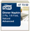 Szalvéta ÖKO Natural 39x39cm 1/8 hajt.150db/csomag (12csom./kart. ) Tork Advanced