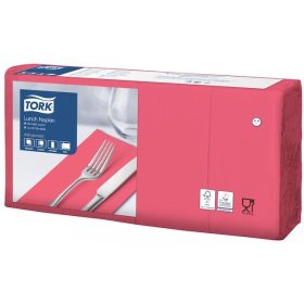   Szalvéta PIROS 33x33cm 2 rétegű, 1/8 hajtott 200db/csomag, (10csom/kart) Tork Advanced