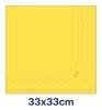 Szalvéta SÁRGA 33x33cm, 2réteg 200db/csomag 10 csomag/karton Tork Advanced