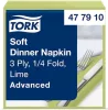 Szalvéta Lime 39x39cm 3réteg. 100db/csomag, 12csomag/karton Tork Advanced