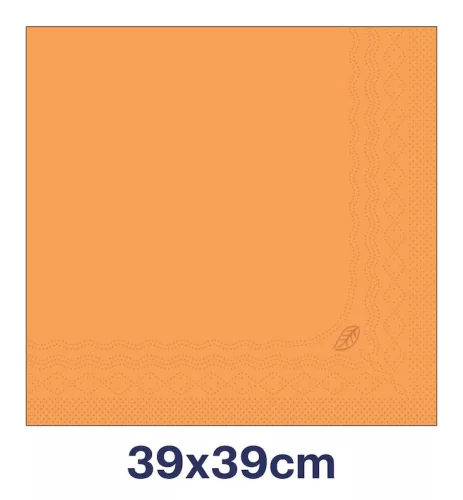 Szalvéta Narancs 39x39cm 3réteg. 100db/csomag, 12csomag/karton Tork Advanced