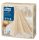 LinStyle textilhatású szalvéta krém 39x39cm,50db/csomag(12csom/kart.) Tork Premium