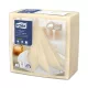 LinStyle textilhatású szalvéta krém 39x39cm,50db/csomag(12csom/kart.) Tork Premium